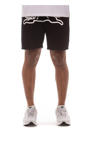 ICE CREAM Black Dog Jean Shorts (Strawberry Fit)
