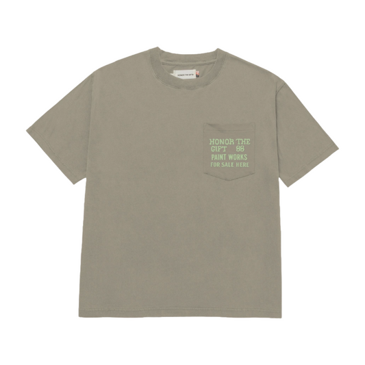 Paint Works Tee Taupe