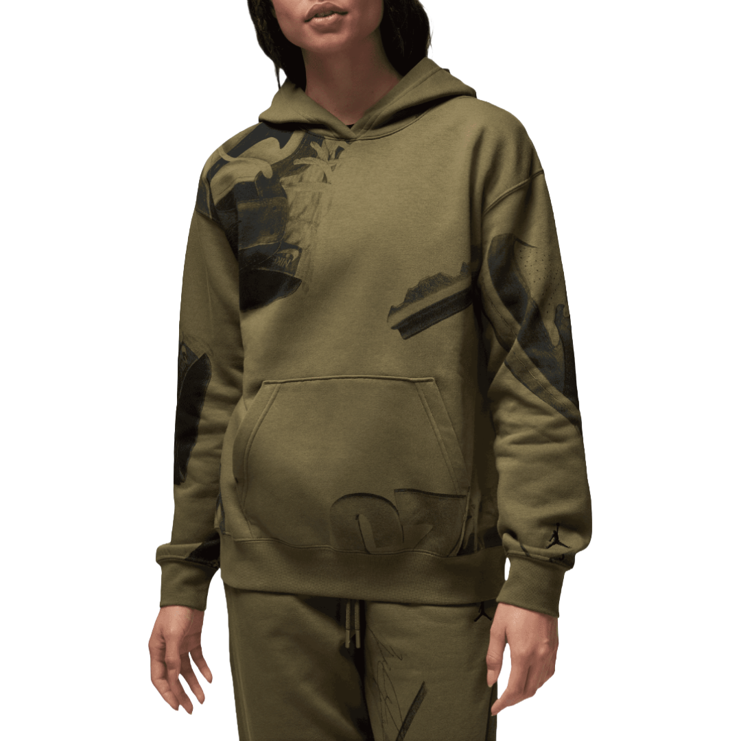 Brooklyn Printed Pullover Hoodie